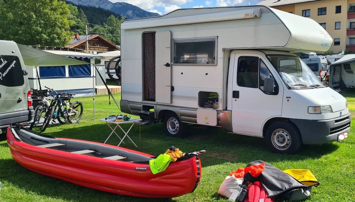 Fiat Ducato Rimor 230, 60kW Diesel, 6 Personen
