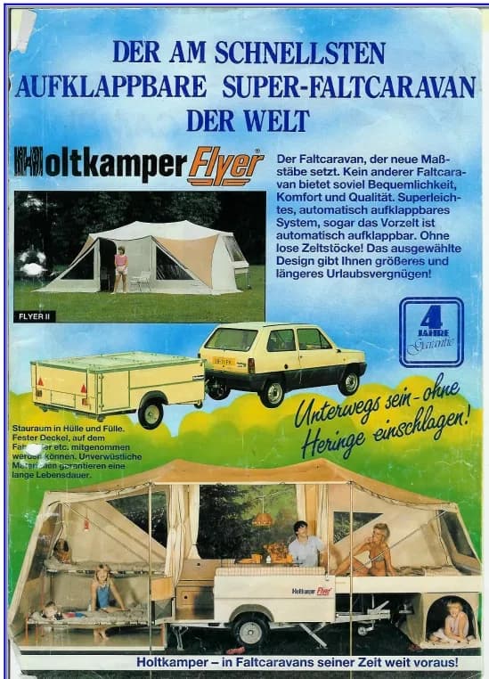 Sonstige Holtkamper Flyer Top Edition Faltcaravan