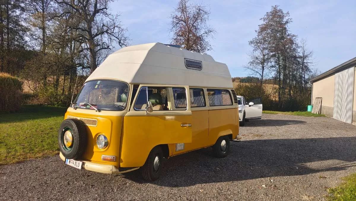VW VW T2 a/b, historisch + neues Verkehrsamt-Pickerl